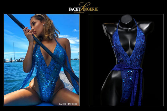 Lesley Geronimo in Melanin II: Blue Magic - Facet Lingerie