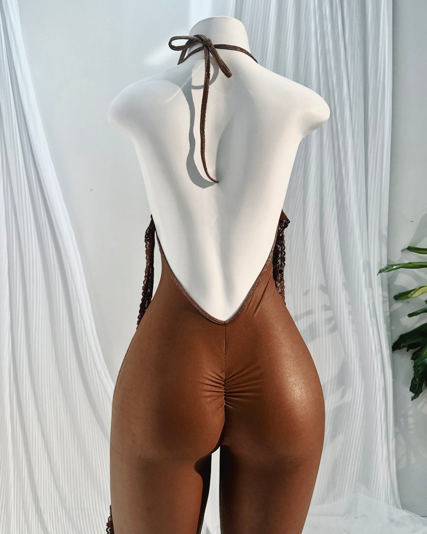 Southern Brown Jump-Her Jumper (Tall/Short girl Friendly STRETCH Slim 0-8)