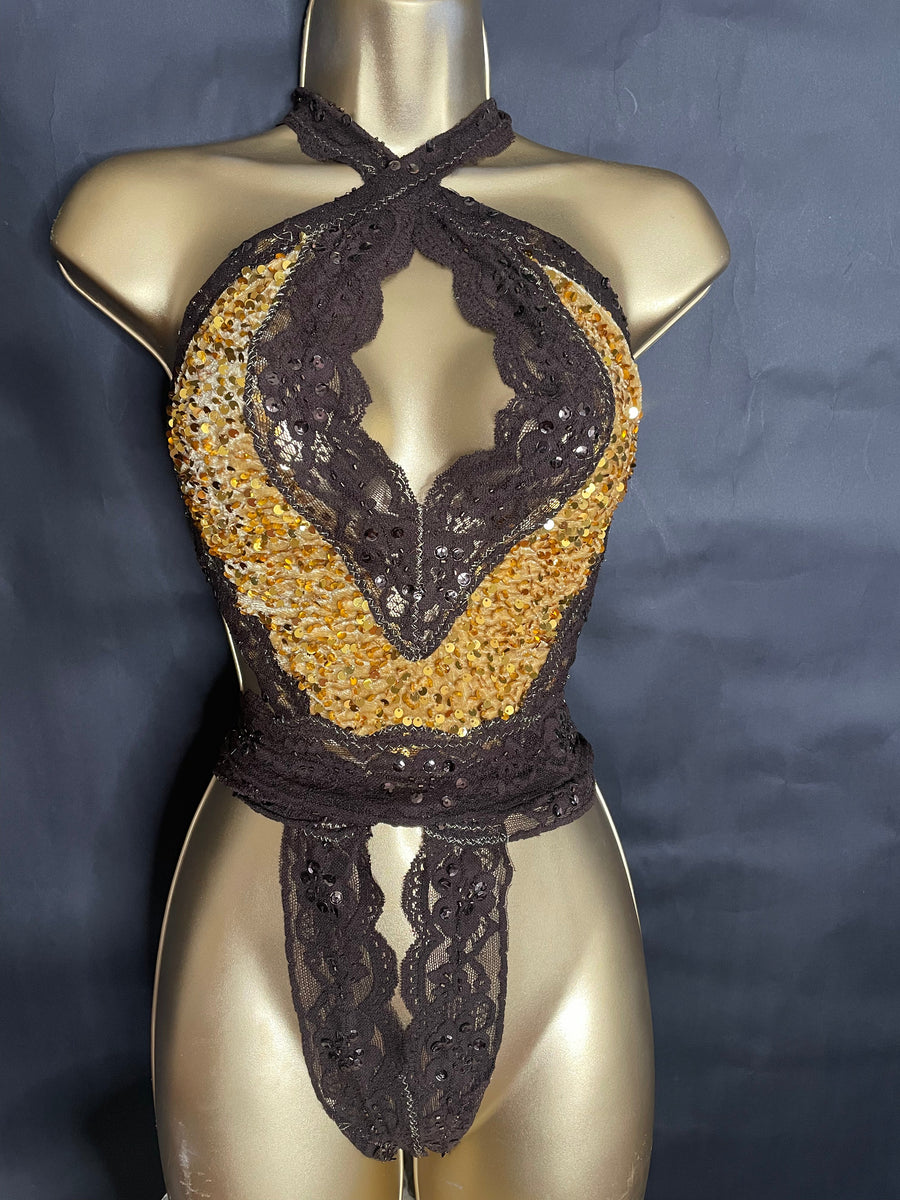 GOLDEN NUGGETS Convertible 2 Piece