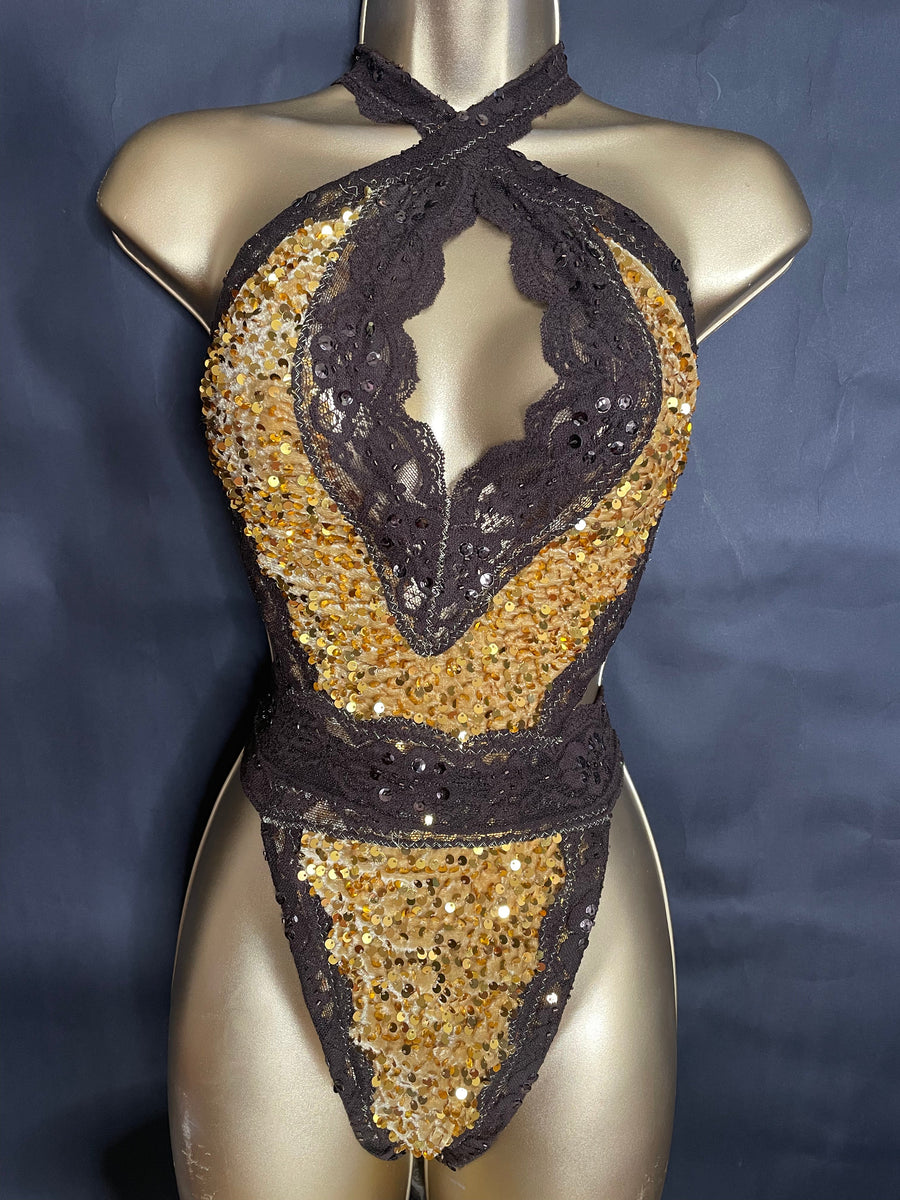 GOLDEN NUGGETS Convertible 2 Piece