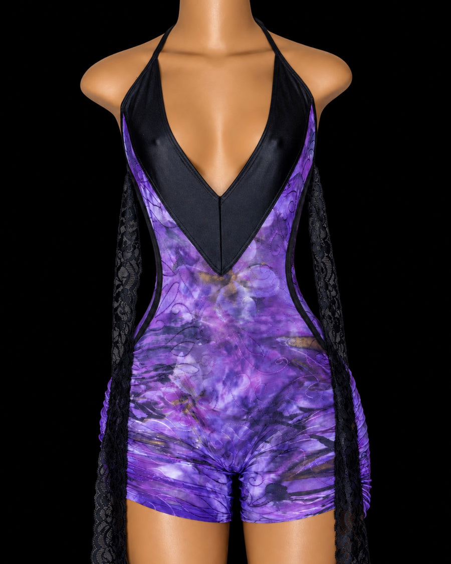 Purple Passion Romper