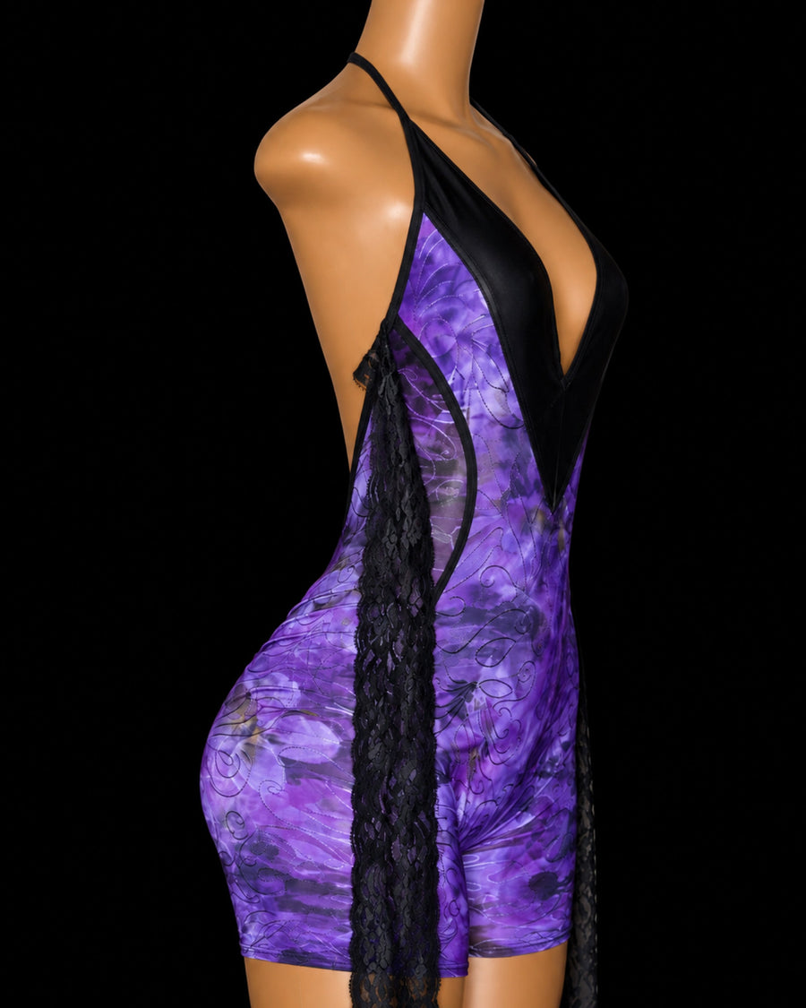 Purple Passion Romper