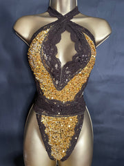 GOLDEN NUGGETS Convertible 2 Piece