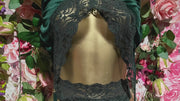 EMERALD VELVET Convertible 2 Piece